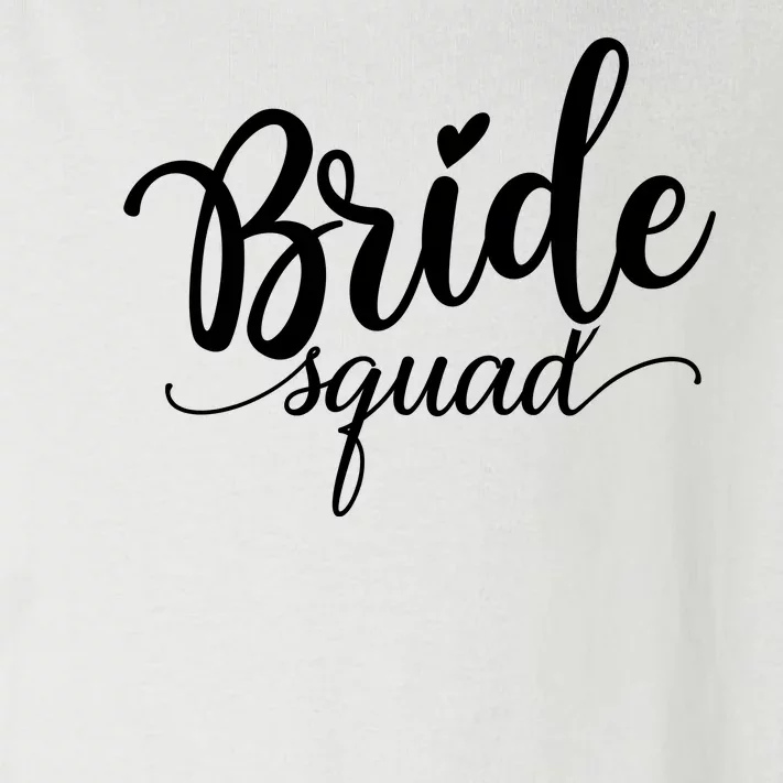 Bride Squad Cute Wedding Toddler Long Sleeve Shirt