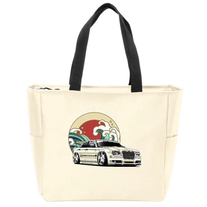 Bippu Style Car Zip Tote Bag