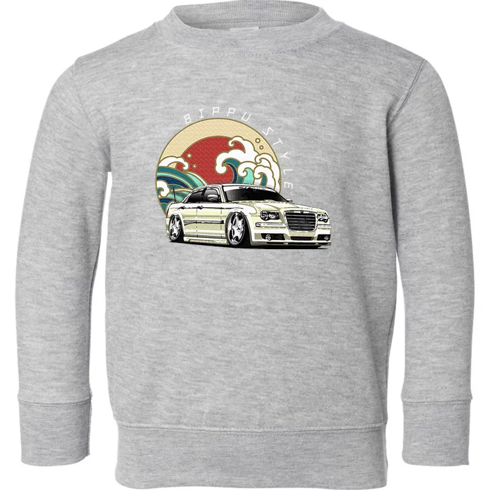 Bippu Style Car Toddler Sweatshirt