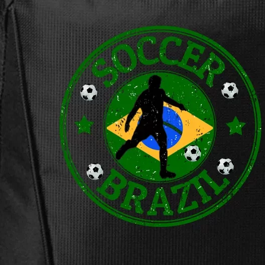 Brazil Soccer Design City Backpack