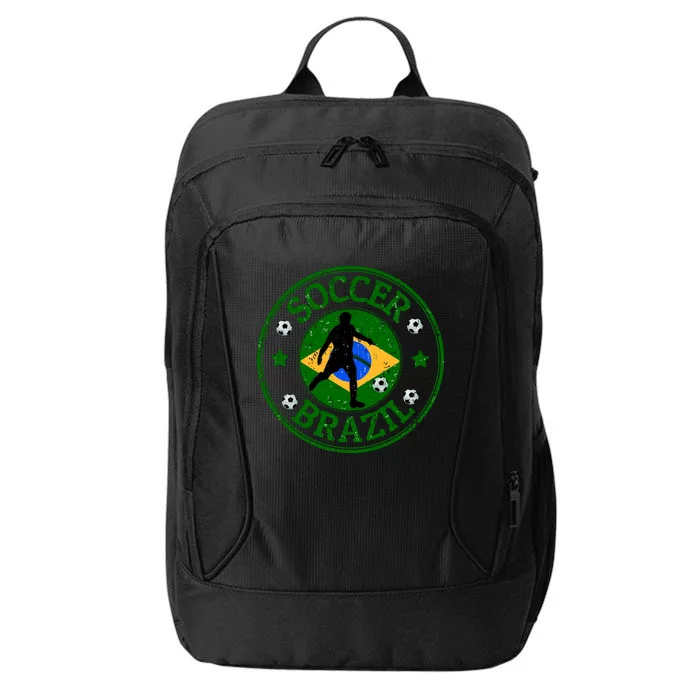 Brazil Soccer Design City Backpack