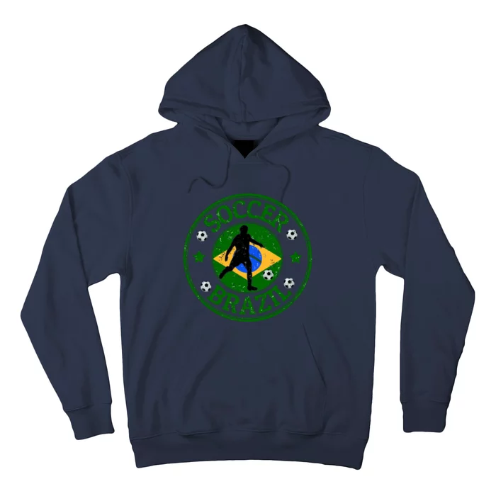 Brazil Soccer Design Hoodie