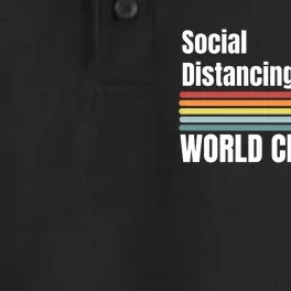 Bigfoot Social Distancing Champion, Funny Bigfoot Meme Dry Zone Grid Performance Polo