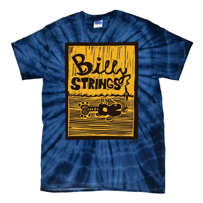 Billy Strings Danny Barnes Fish Guitar Summer Tour Tie-Dye T-Shirt