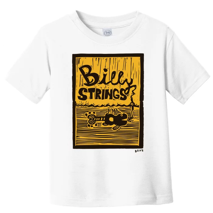 Billy Strings Danny Barnes Fish Guitar Summer Tour Toddler T-Shirt