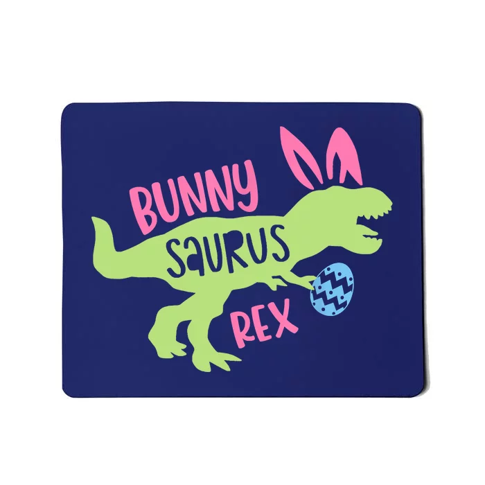 Bunny Saurus Dinosaur Easter Day Mousepad