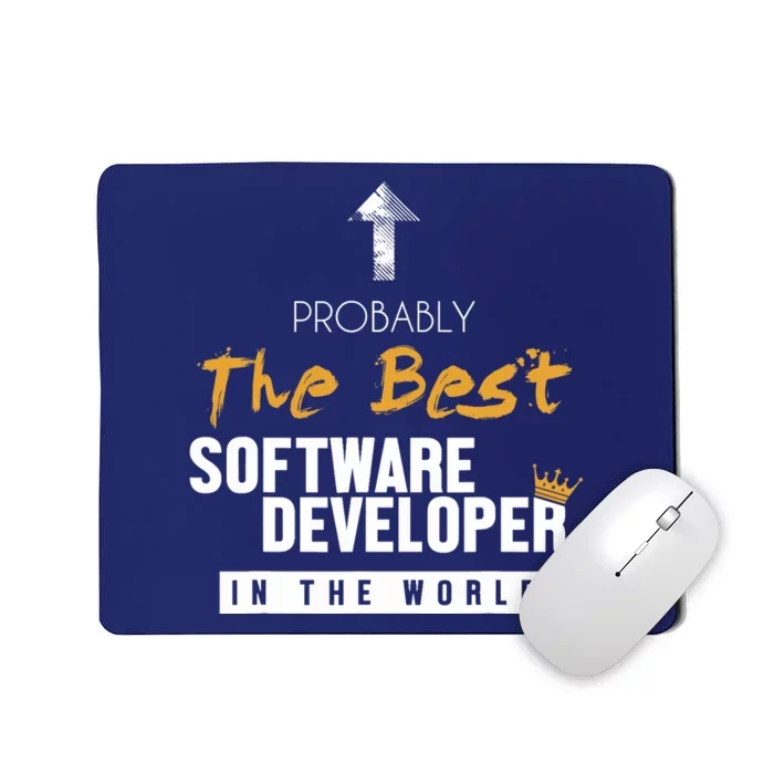 Best Software Developer World Full Stack Software Developer Mousepad