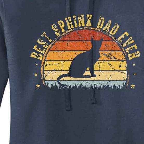 Best Sphinx Dad Ever Outfit Father's Day Gifts Women's Pullover Hoodie