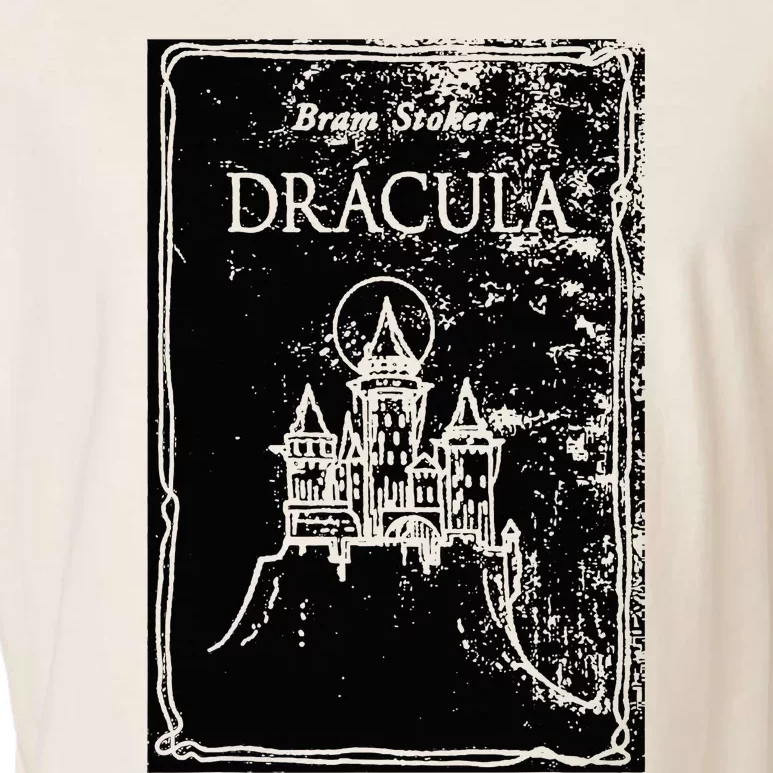 Bram StokerS Dracula 1897 Original Book Cover Art Garment-Dyed Women's Muscle Tee