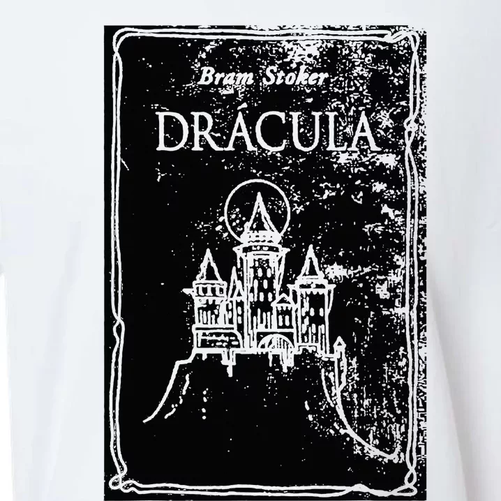 Bram StokerS Dracula 1897 Original Book Cover Art Sueded Cloud Jersey T-Shirt