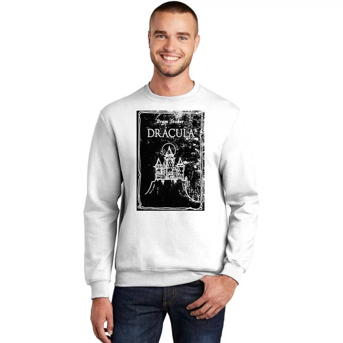 Bram StokerS Dracula 1897 Original Book Cover Art Sweatshirt