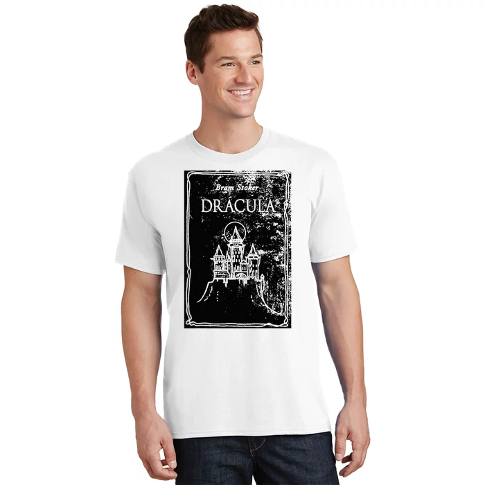 Bram StokerS Dracula 1897 Original Book Cover Art T-Shirt