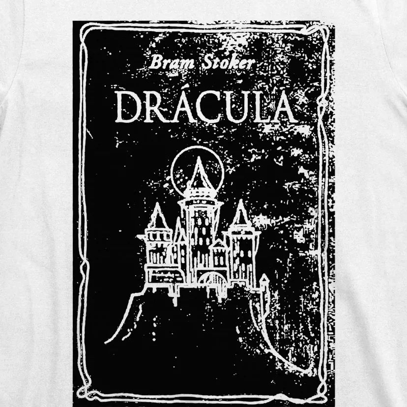 Bram StokerS Dracula 1897 Original Book Cover Art T-Shirt