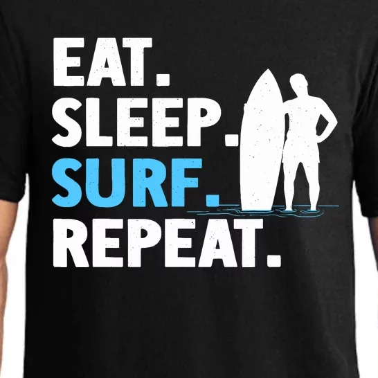 Best Surf Design For Surfing Surfboard Surfer Pajama Set