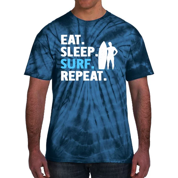 Best Surf Design For Surfing Surfboard Surfer Tie-Dye T-Shirt