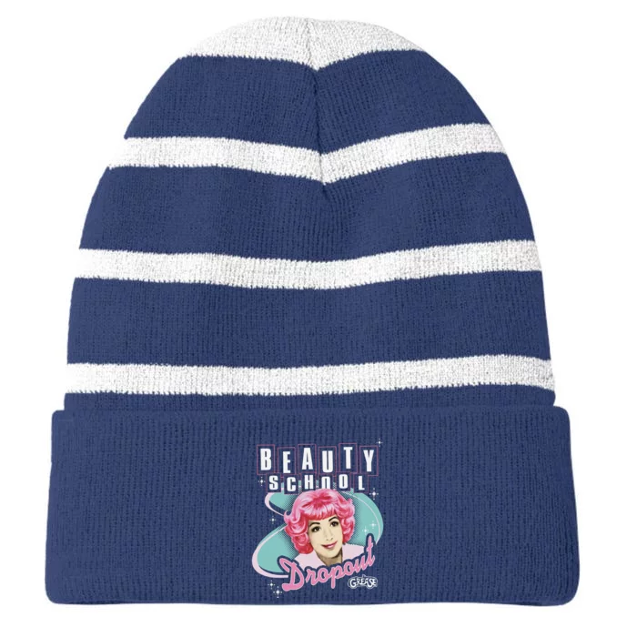 Beauty School Dropout Striped Beanie with Solid Band