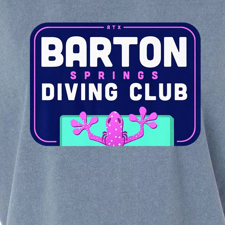 Barton Springs Diving Club Zilker Salamander Diver Pink Garment-Dyed Women's Muscle Tee