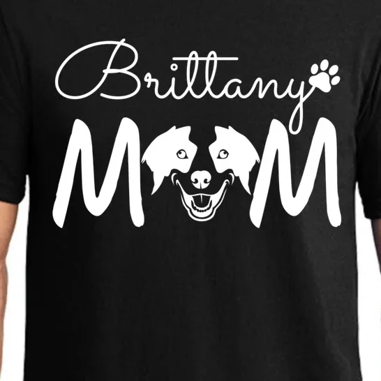 Brittany Spaniel Dog Rescue Brittany Mom Gift Pajama Set