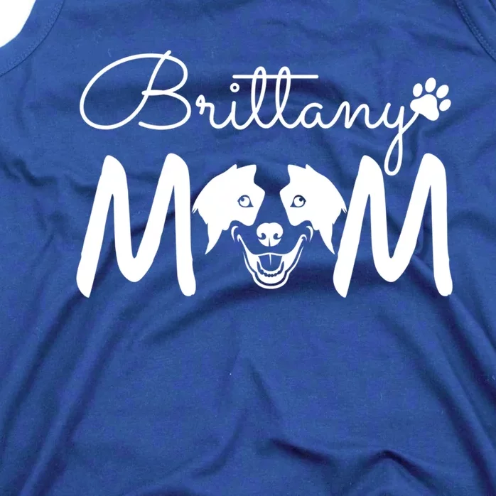 Brittany Spaniel Dog Rescue Brittany Mom Gift Tank Top