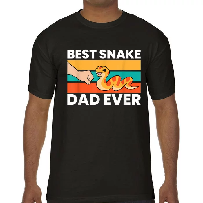 Best Snake Dad Ever Funny Snake Comfort Colors T-Shirt