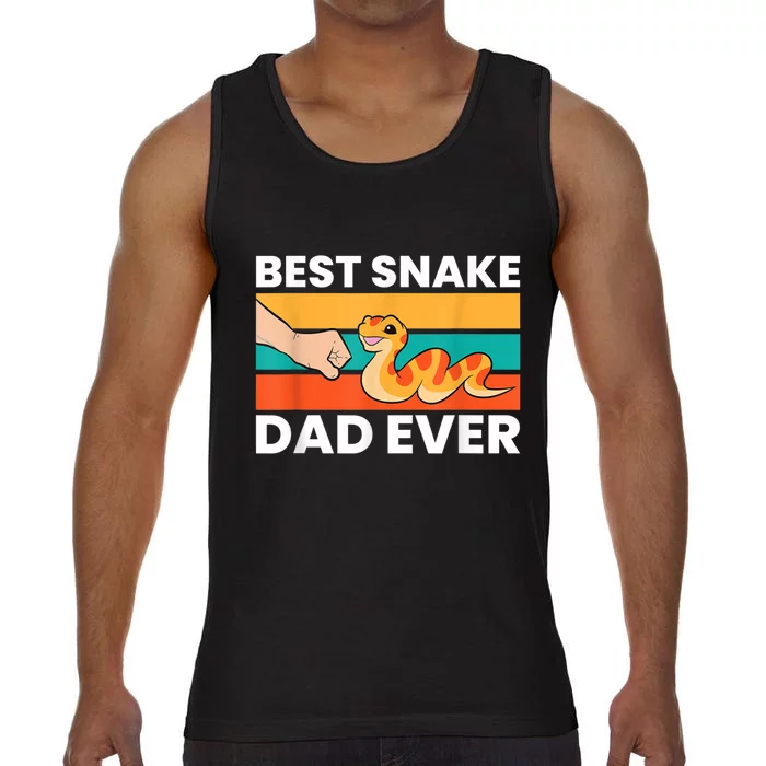 Best Snake Dad Ever Funny Snake Comfort Colors® Tank Top