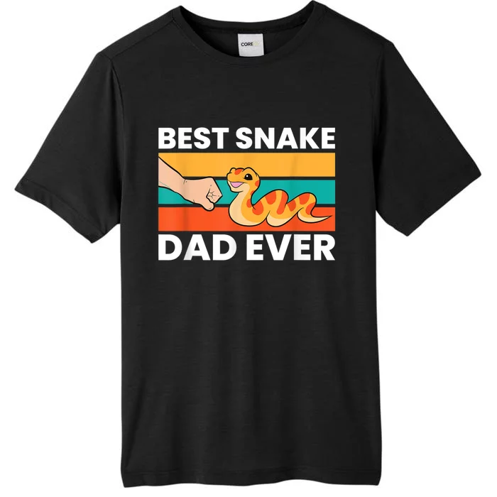 Best Snake Dad Ever Funny Snake ChromaSoft Performance T-Shirt