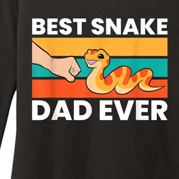 Best Snake Dad Ever Funny Snake Womens CVC Long Sleeve Shirt