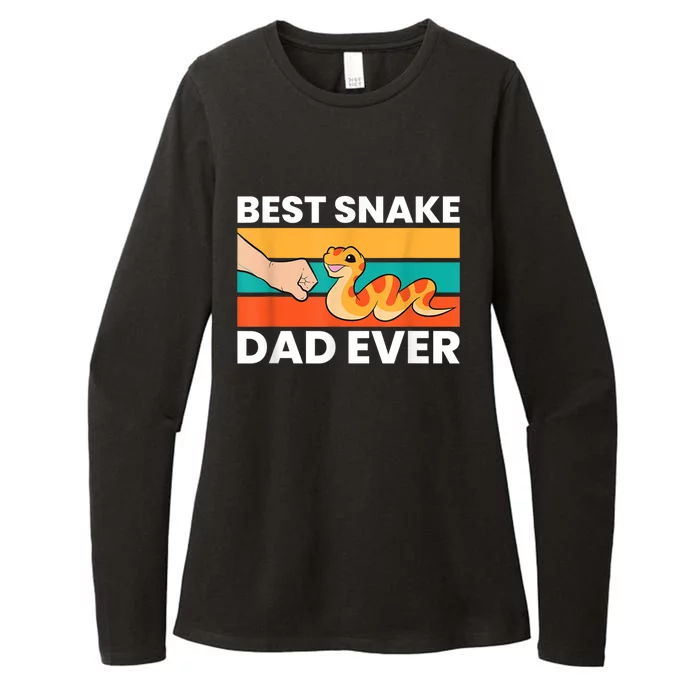 Best Snake Dad Ever Funny Snake Womens CVC Long Sleeve Shirt