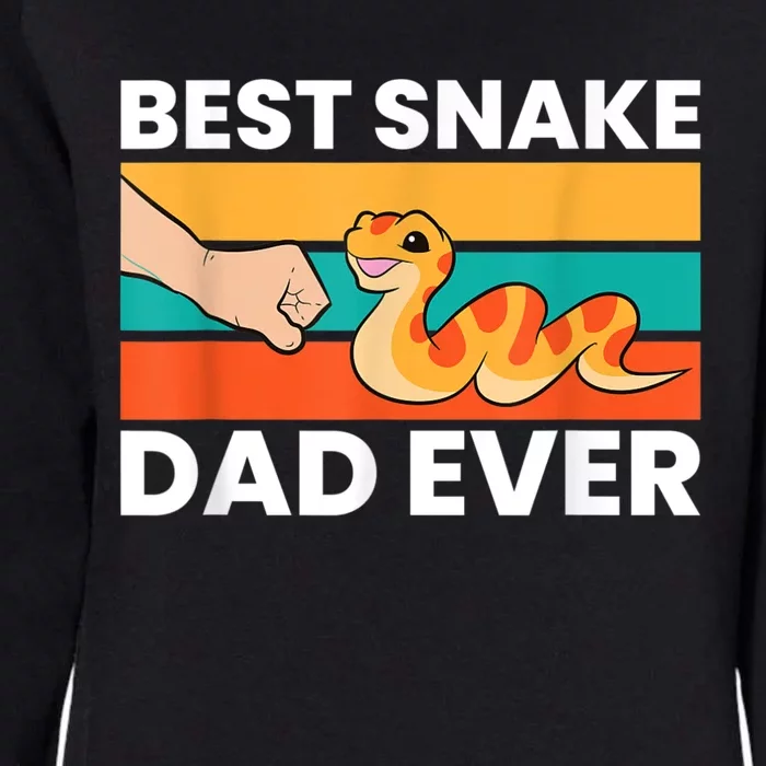 Best Snake Dad Ever Funny Snake Womens California Wash Sweatshirt