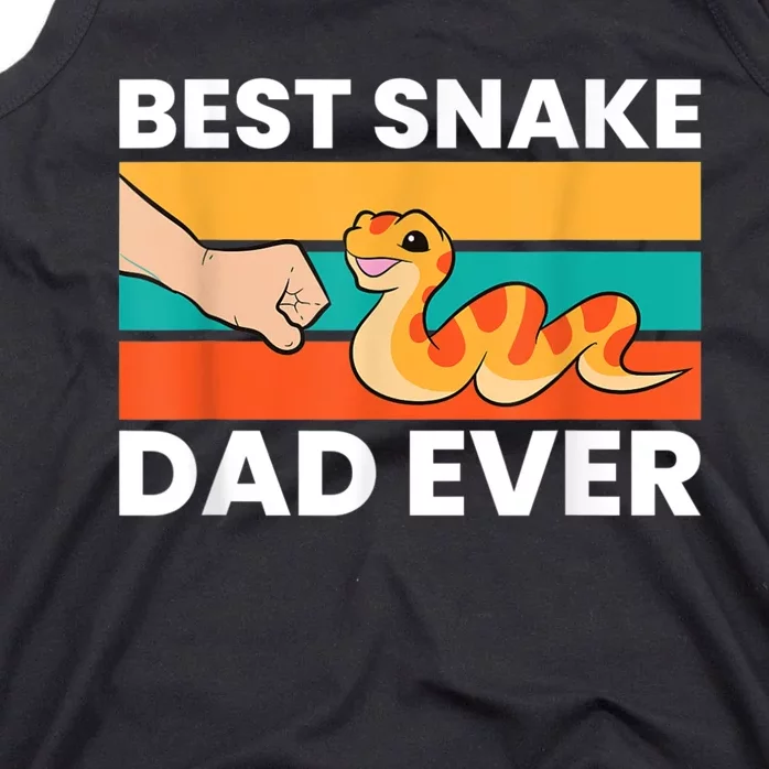 Best Snake Dad Ever Funny Snake Tank Top