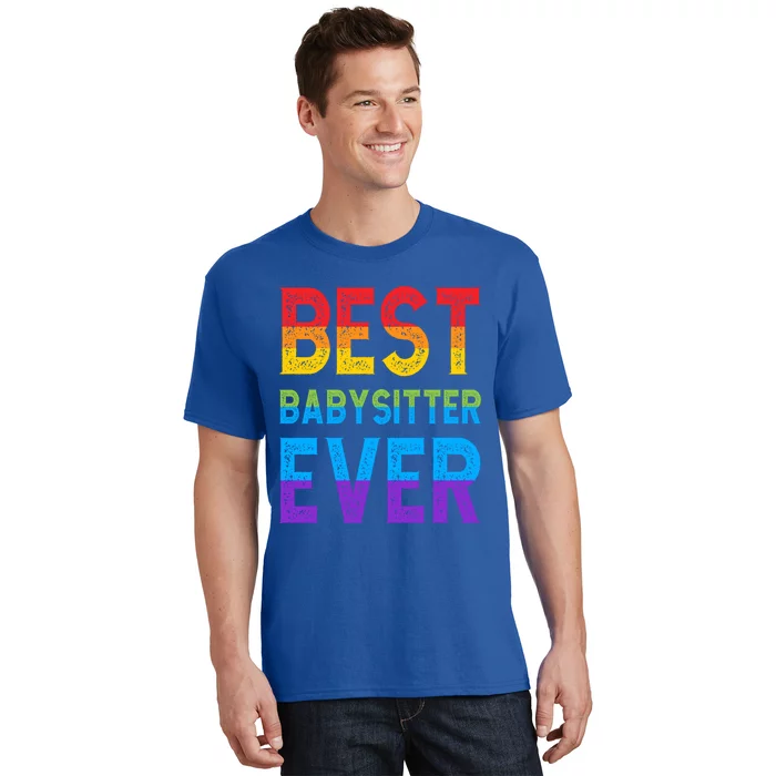 Best Sitter Ever Giftsitter Sitting Gift T-Shirt