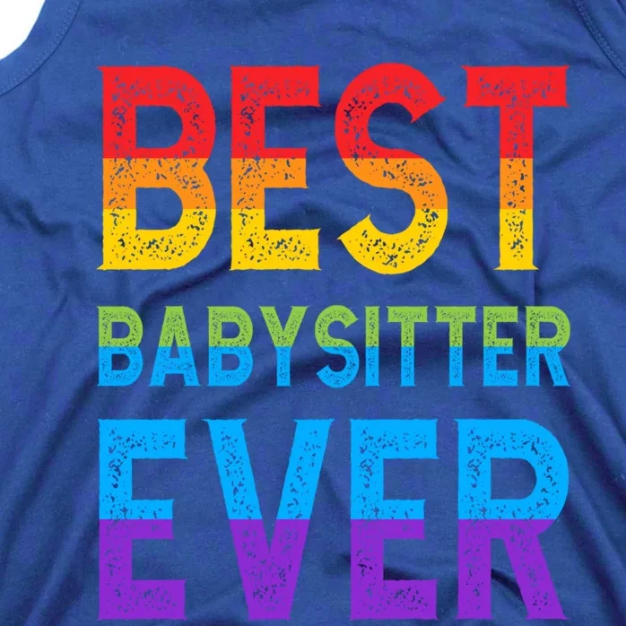 Best Sitter Ever Giftsitter Sitting Gift Tank Top