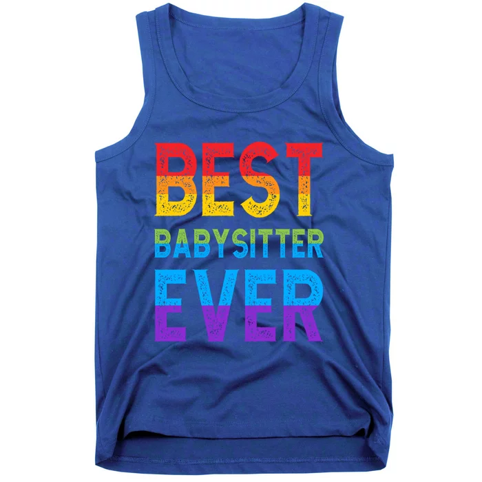 Best Sitter Ever Giftsitter Sitting Gift Tank Top