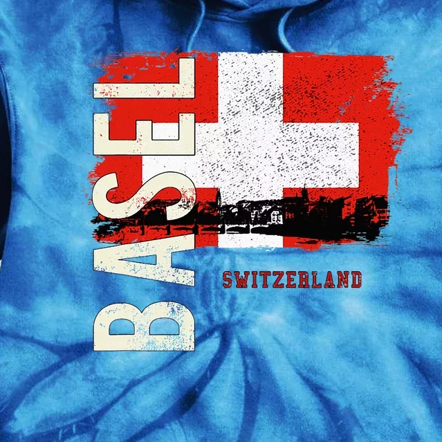 Basel Switzerland Europe Tie Dye Hoodie