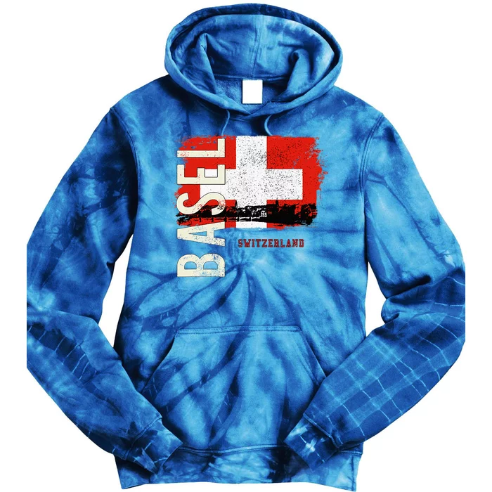 Basel Switzerland Europe Tie Dye Hoodie