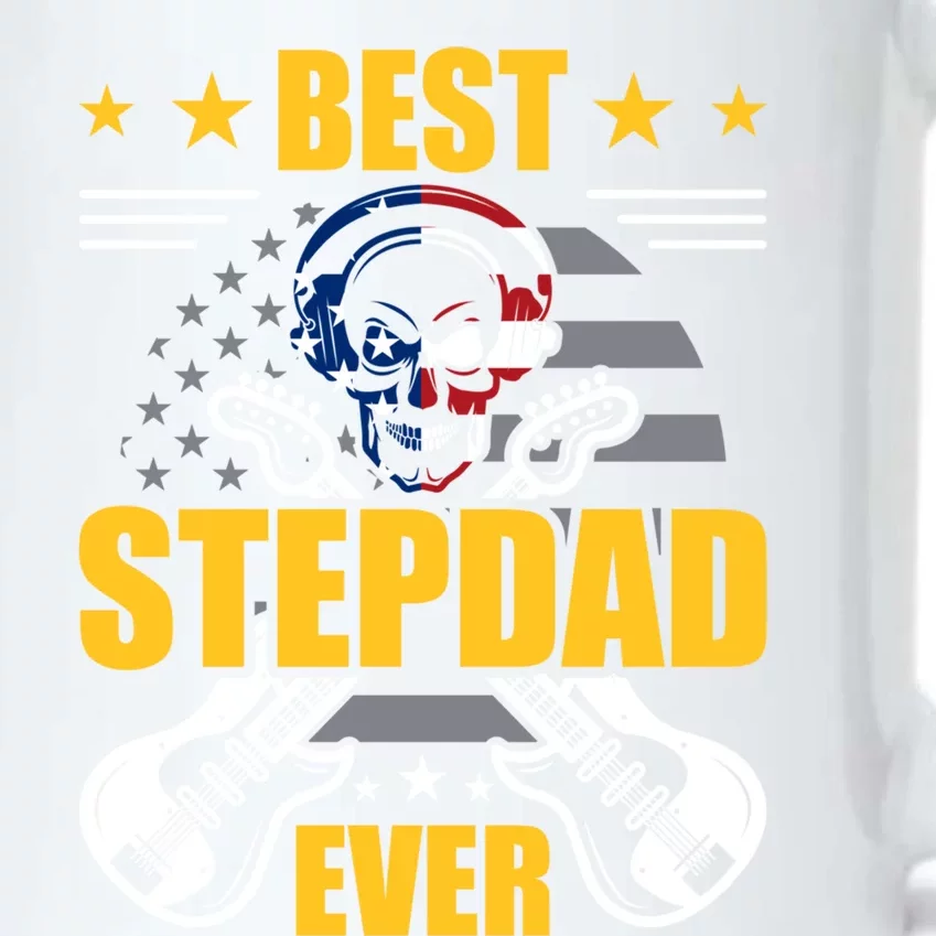 Best Stepdad Ever Guitarist Guitar Lover Stepdad Gift Black Color Changing Mug