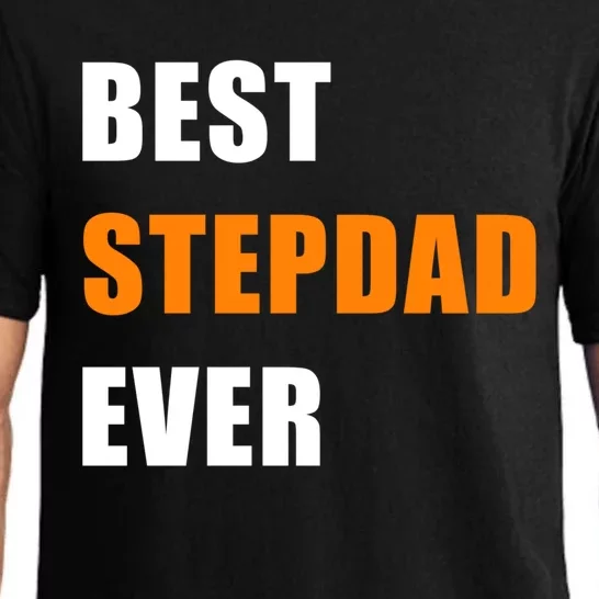 Best Stepfather Ever Family Fathers Day Bonus Dad Stepdad Gift Pajama Set