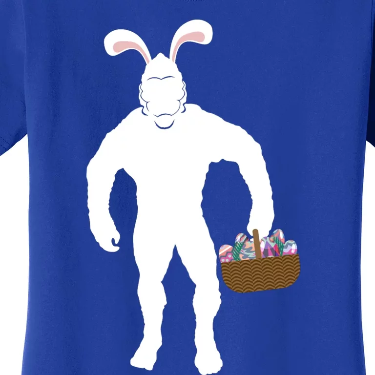 Bigfoot Sasquatch Easter Sunday Egg Hunt Eggs Hunter Gift Women's T-Shirt