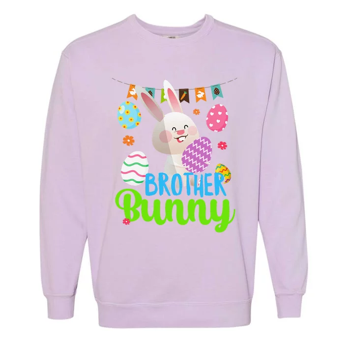 Brother Sister Easter Outfits Matching Brother Bunny Garment-Dyed Sweatshirt