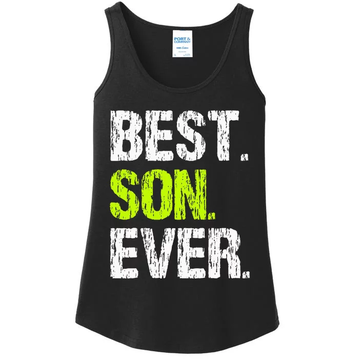 Best Son Ever Cool Family Funny Ladies Essential Tank