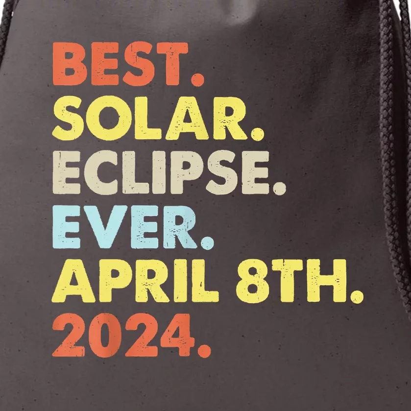 Best Solar Eclipse Ever April 8th 2024 Totality Astronomy Drawstring Bag