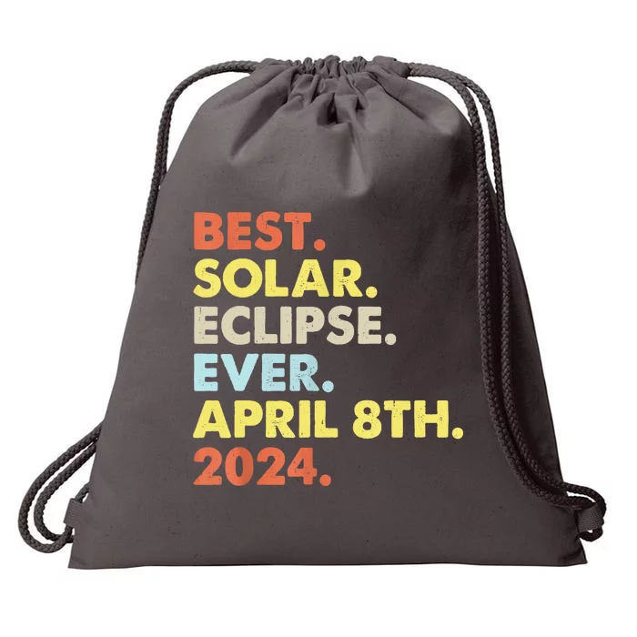 Best Solar Eclipse Ever April 8th 2024 Totality Astronomy Drawstring Bag