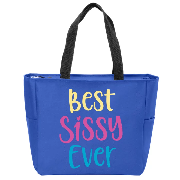 Best Sissy Ever Gift Announcet Gift Zip Tote Bag