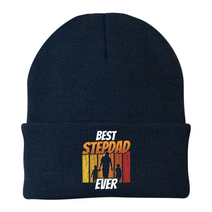 Best Stepdad Ever Sayings Stepfather Step Dad Fathers Day Gift Knit Cap Winter Beanie