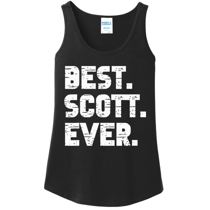 Best Scott Ever Popular Birth Names Scott Costume Ladies Essential Tank