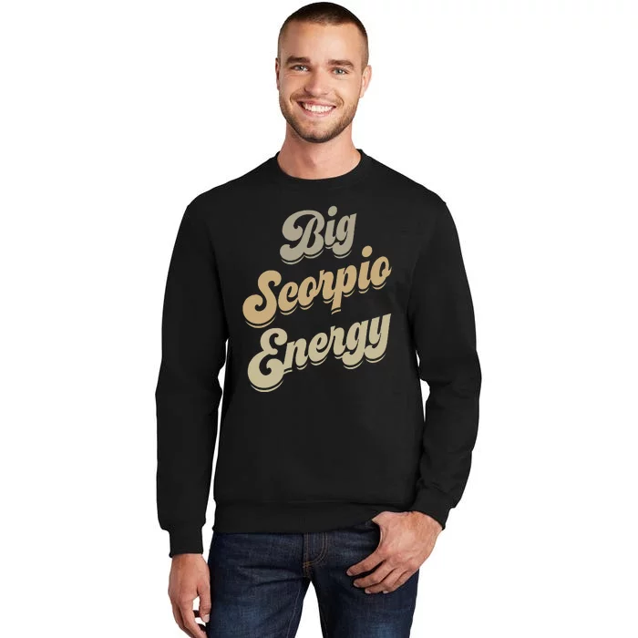 Big Scorpio Energy Scorpio  Astrology Zodiac Sign Sweatshirt