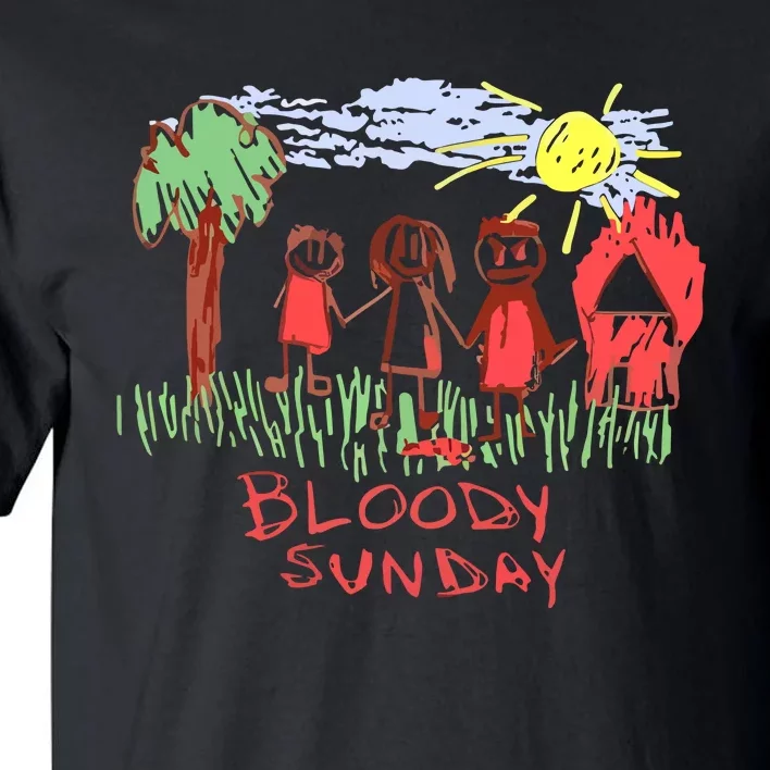 Bloody Sunday Earth Day Tall T-Shirt