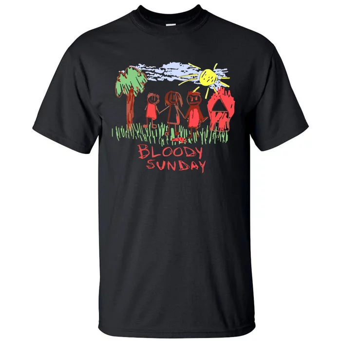 Bloody Sunday Earth Day Tall T-Shirt