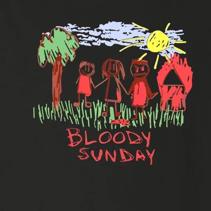 Bloody Sunday Earth Day Toddler Long Sleeve Shirt