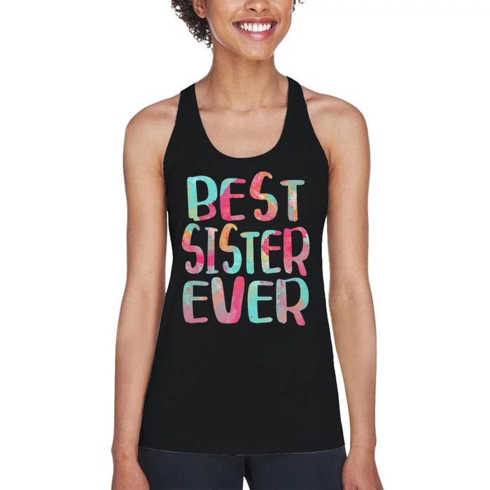 Best Sister Ever Mother's Day Women's Racerback Tank